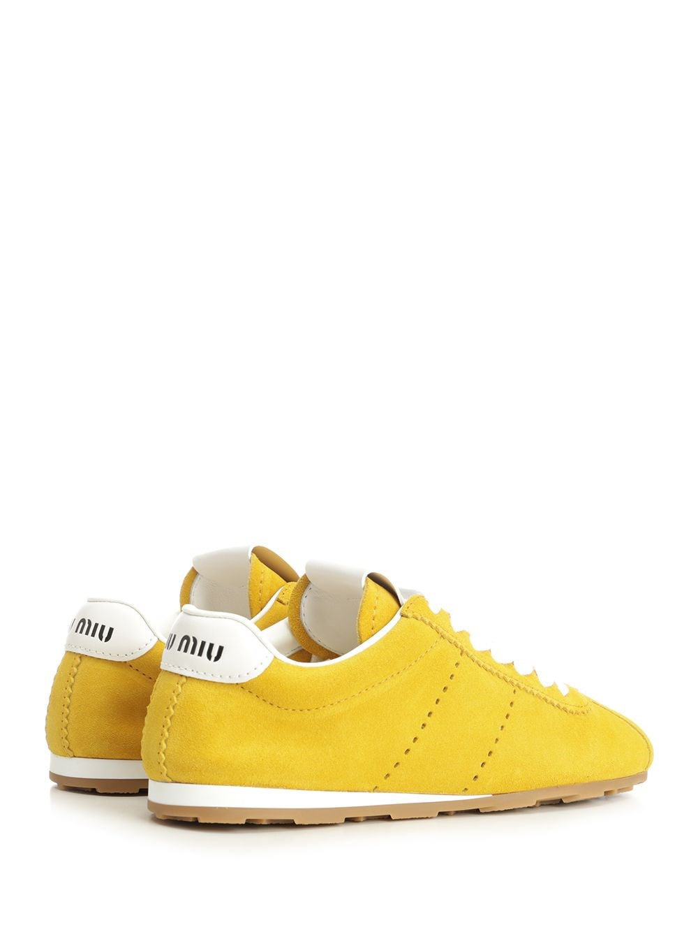 Miu Miu Women Plume Suede Sneakers MIU MIU