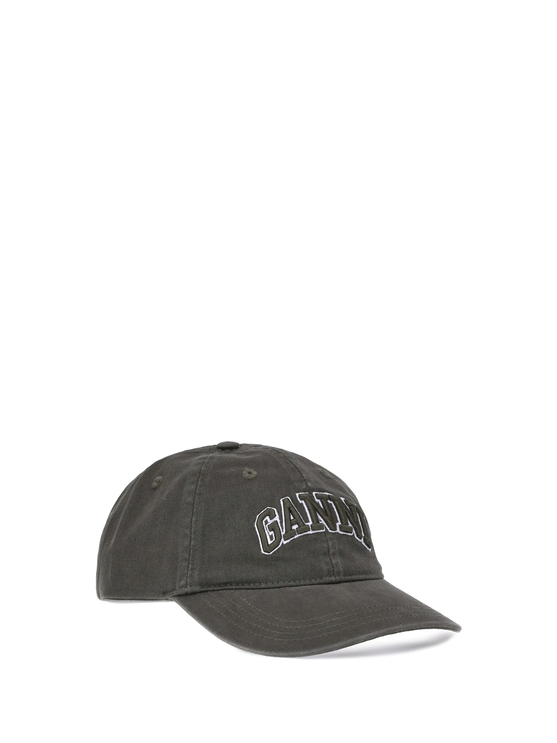 Ganni Women Logo Baseball Cap GANNI