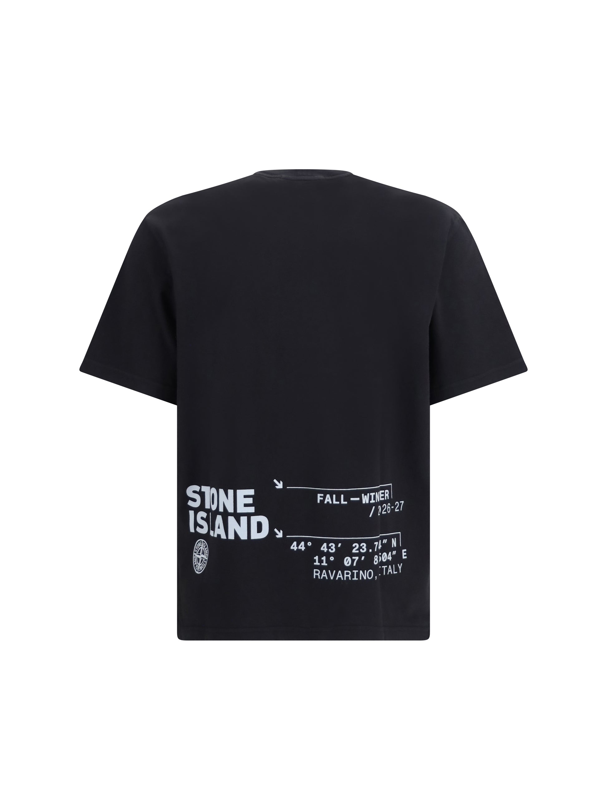 Stone Island Men Cotton Jersey T-Shirt With Central Logo STONE ISLAND