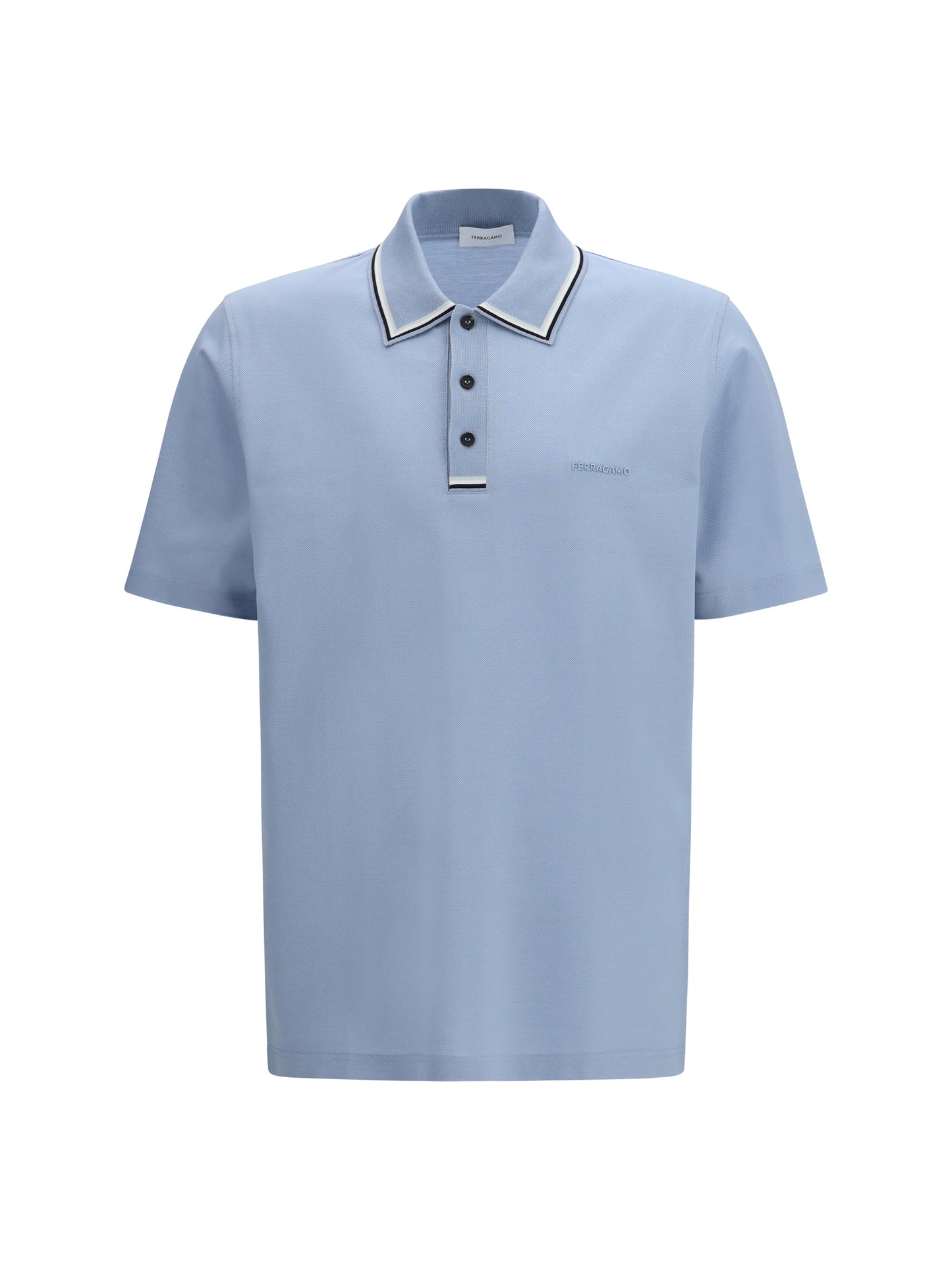 Ferragamo Men Cotton Polo FERRAGAMO