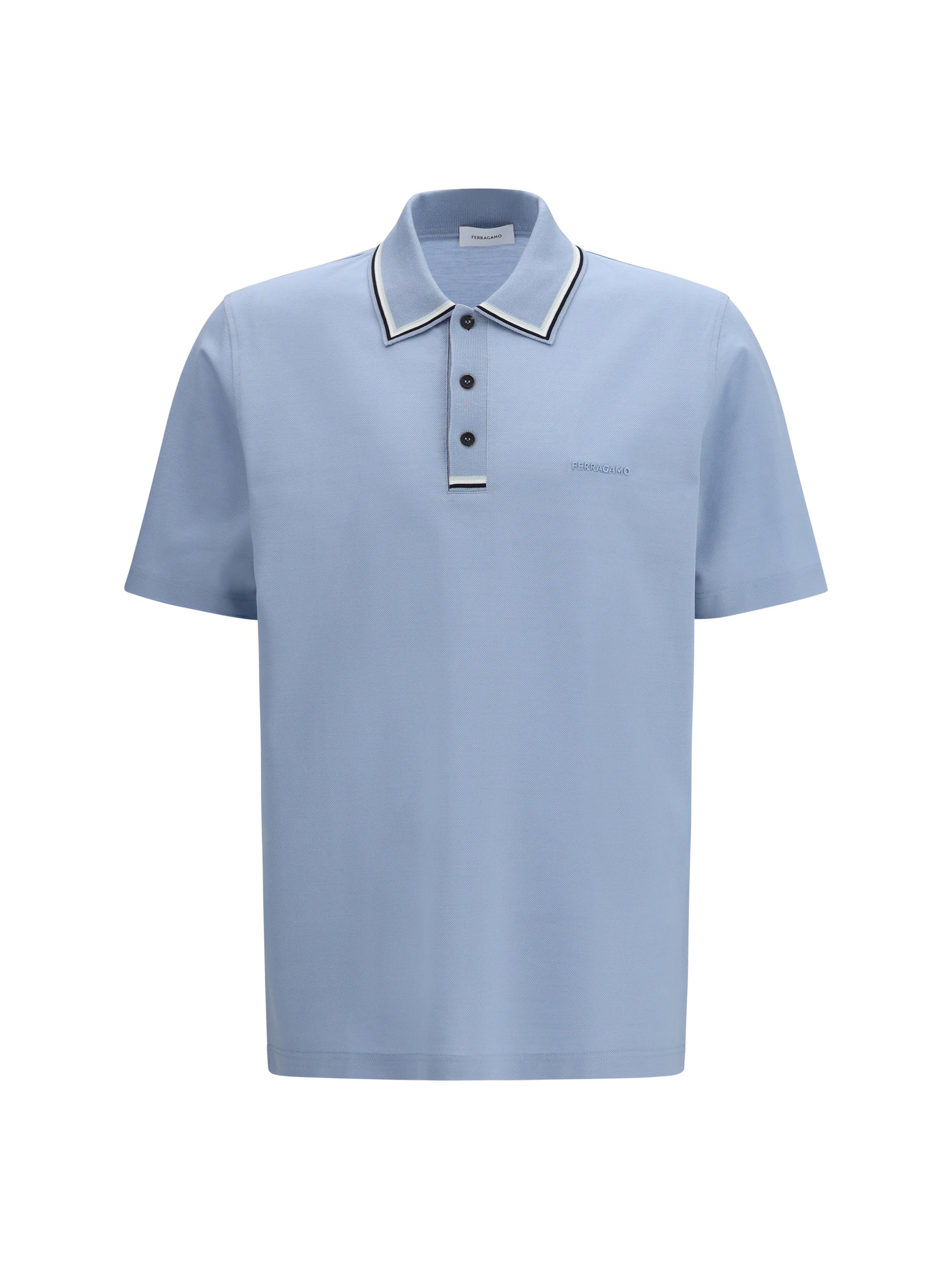 Ferragamo Men Cotton Polo FERRAGAMO