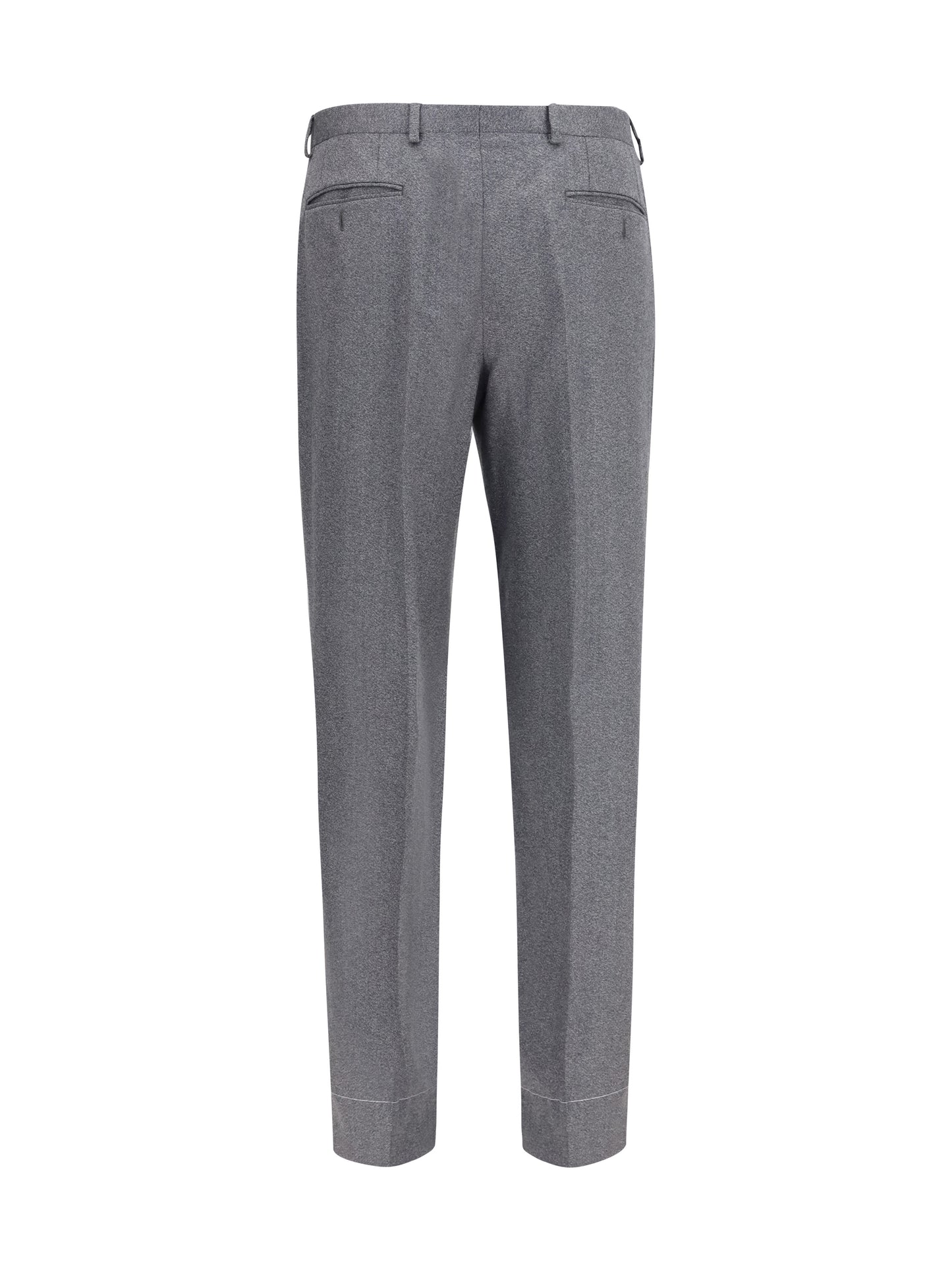 Brioni Men Elba Trousers In Silk, Cashmere And Linen BRIONI