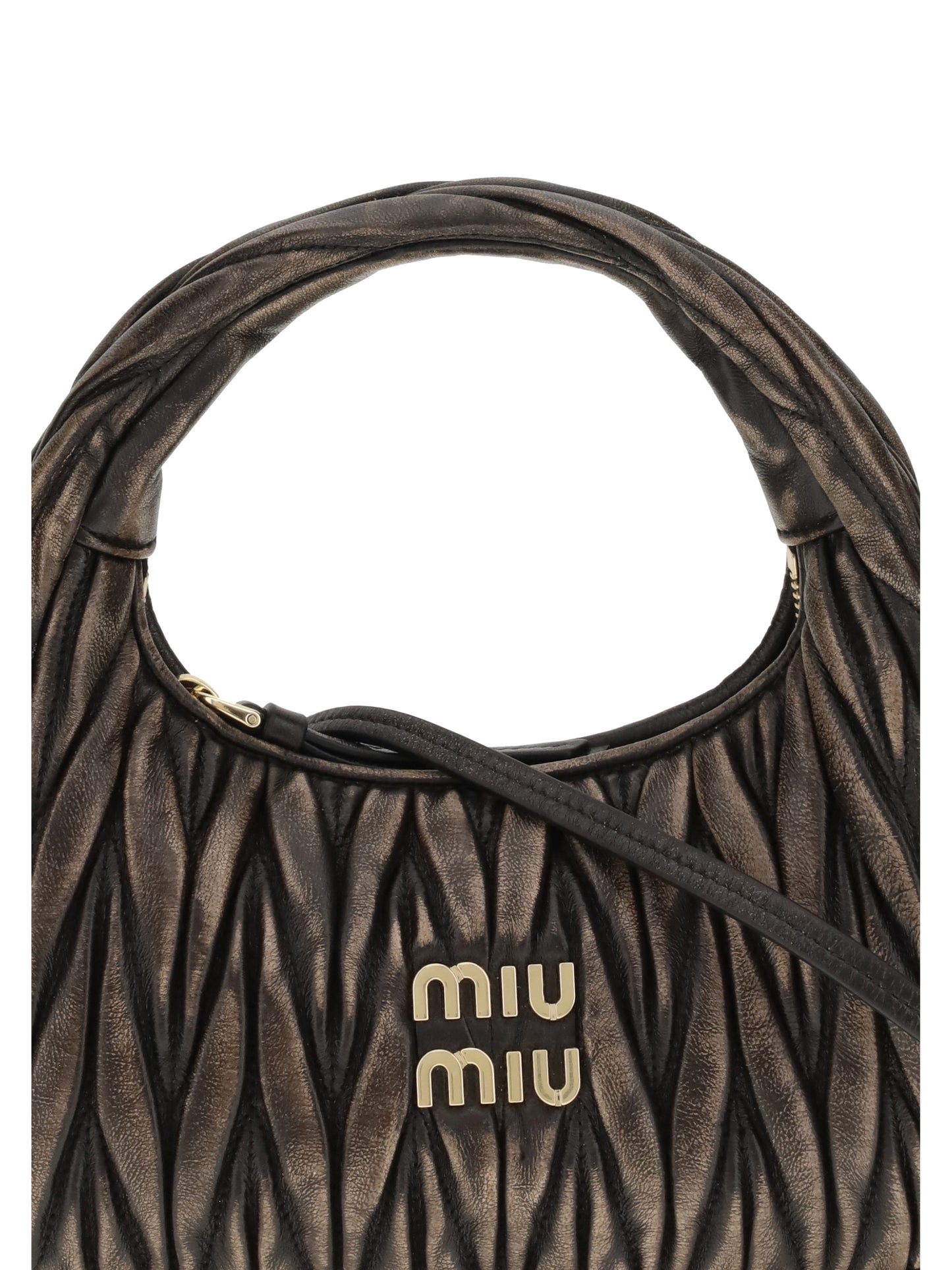 Miu Miu Women Wander Bag In Quilted Leather MIU MIU