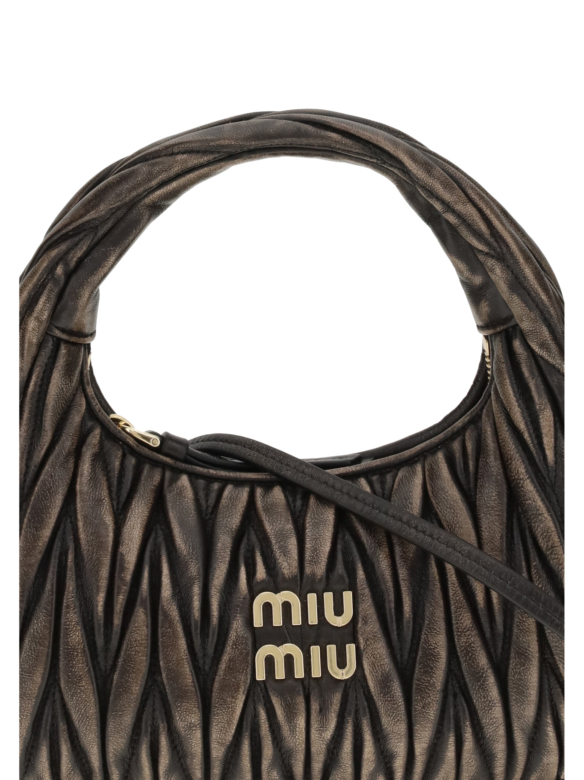 Miu Miu Women Wander Bag In Quilted Leather MIU MIU
