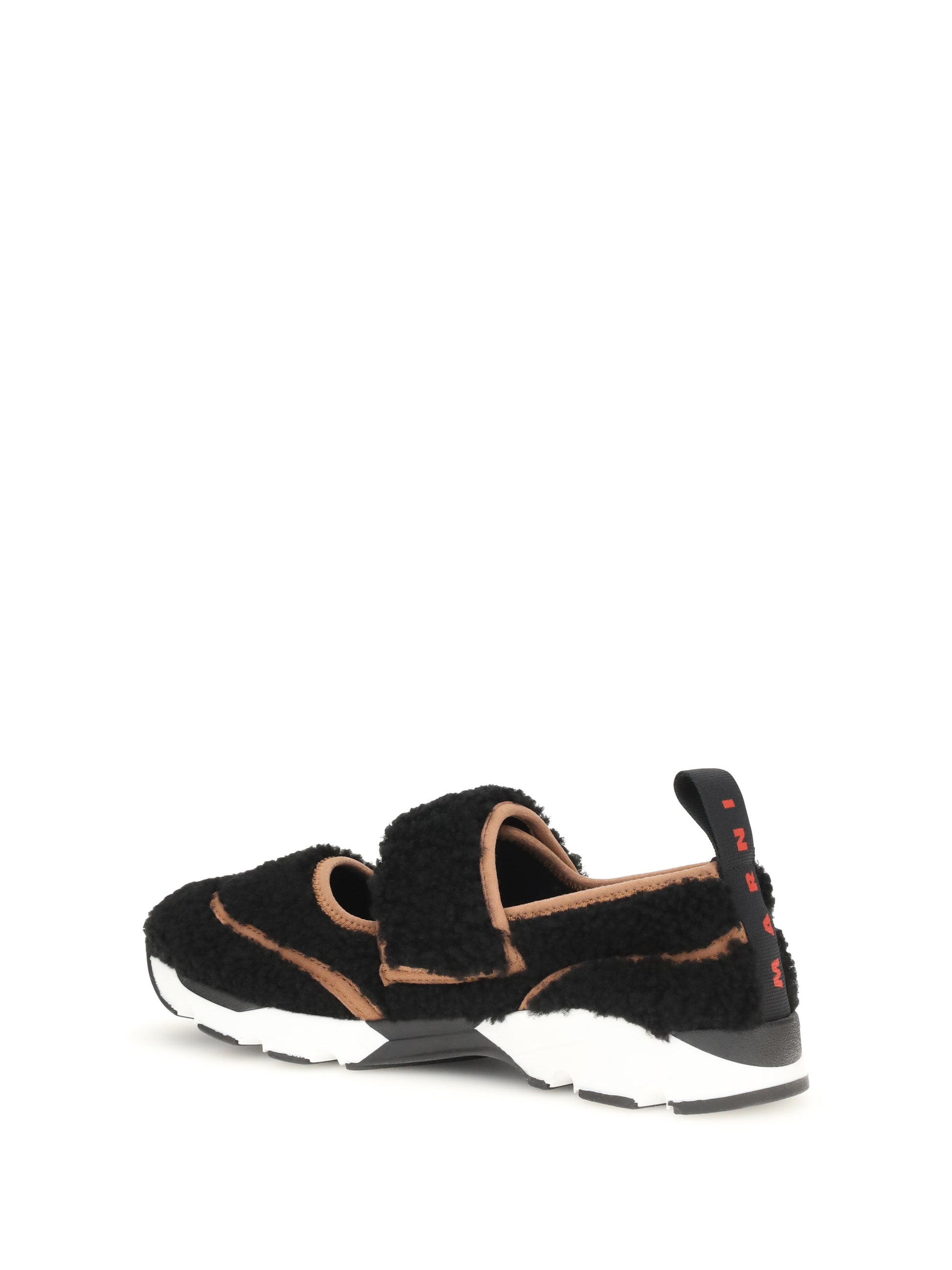 Marni Women Mary Jane Shearling Sneakers MARNI
