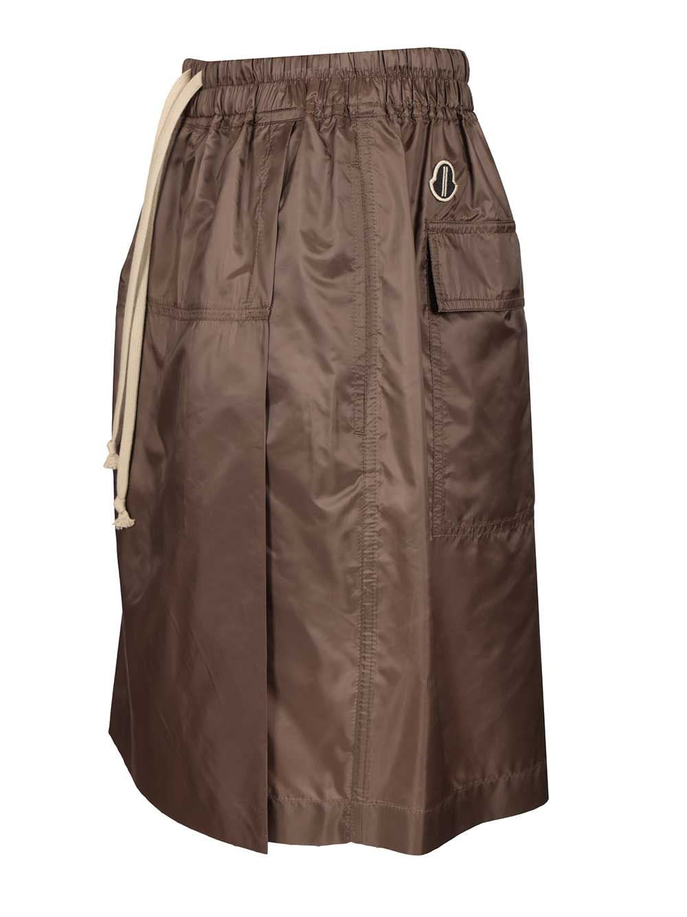 Moncler X Rick Owens Women Moncler X Rick Owens Kiltshorts MONCLER X RICK OWENS