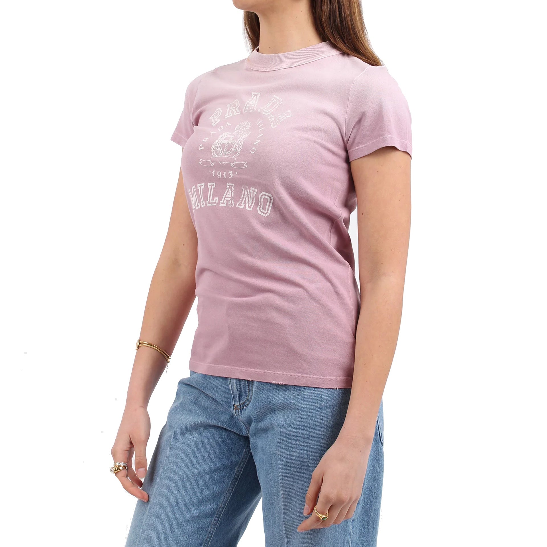 Prada Logo T-Shirt Women PRADA