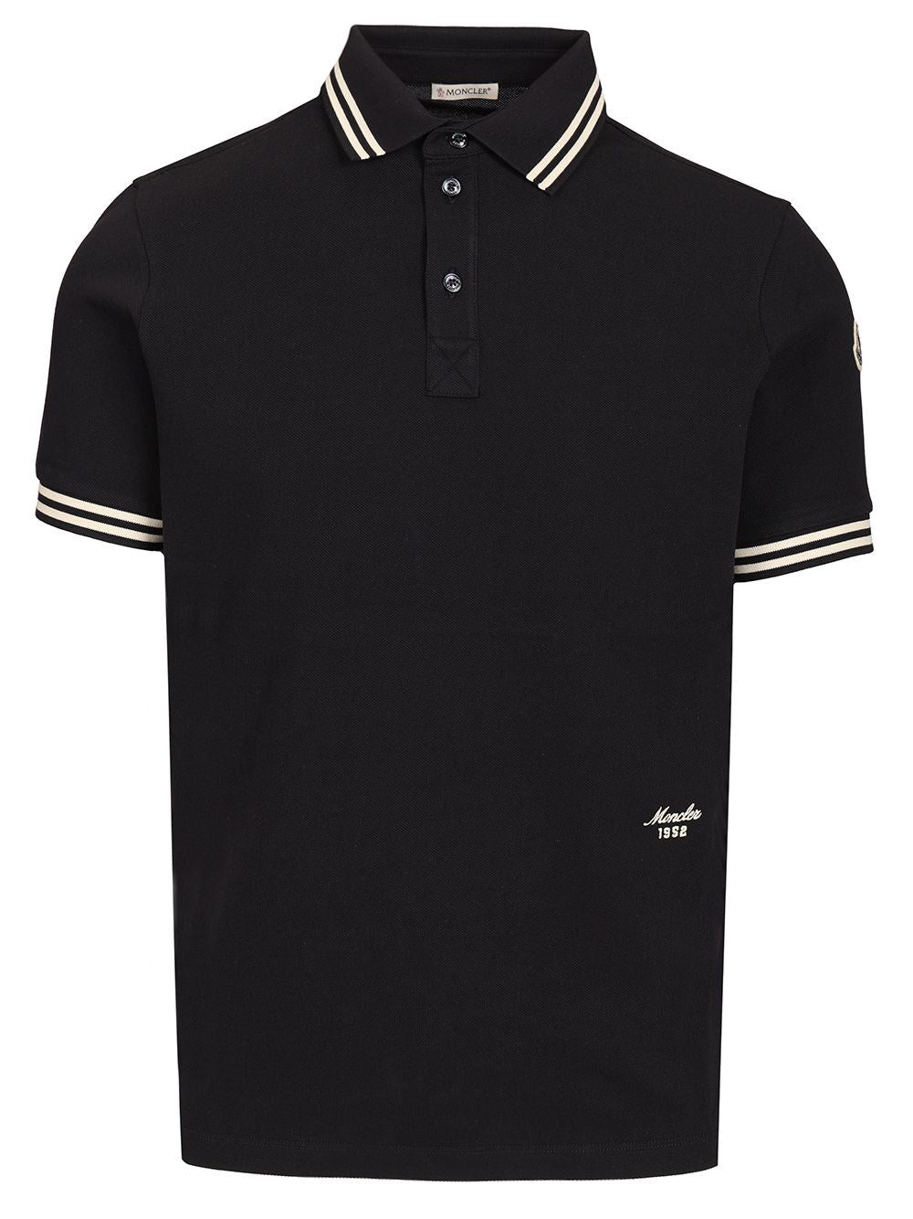 Moncler Men Piqué Polo Shirt