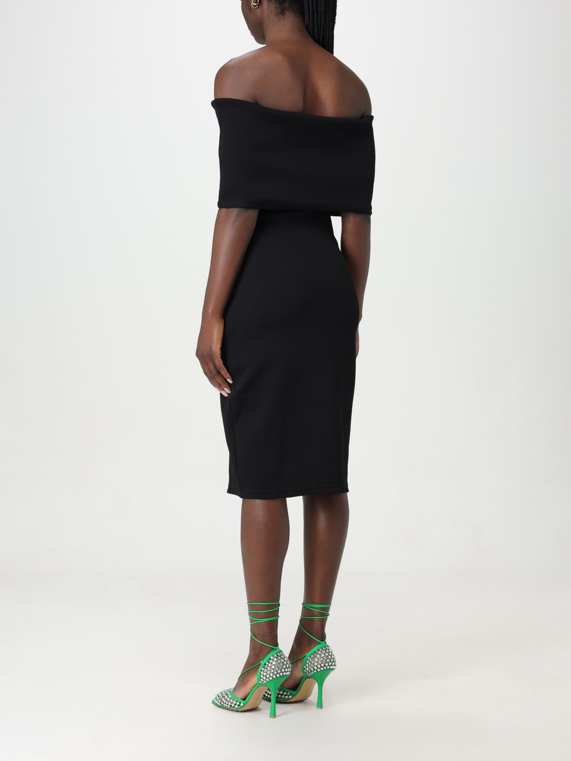 Bottega Veneta Dress Woman Black BOTTEGA VENETA