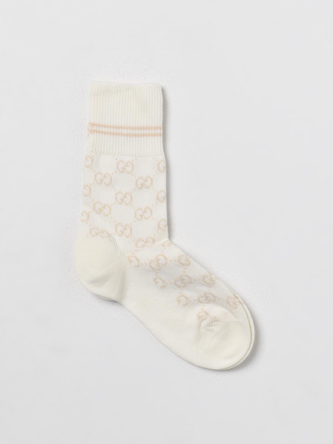 Gucci Socks Men Yellow Cream GUCCI