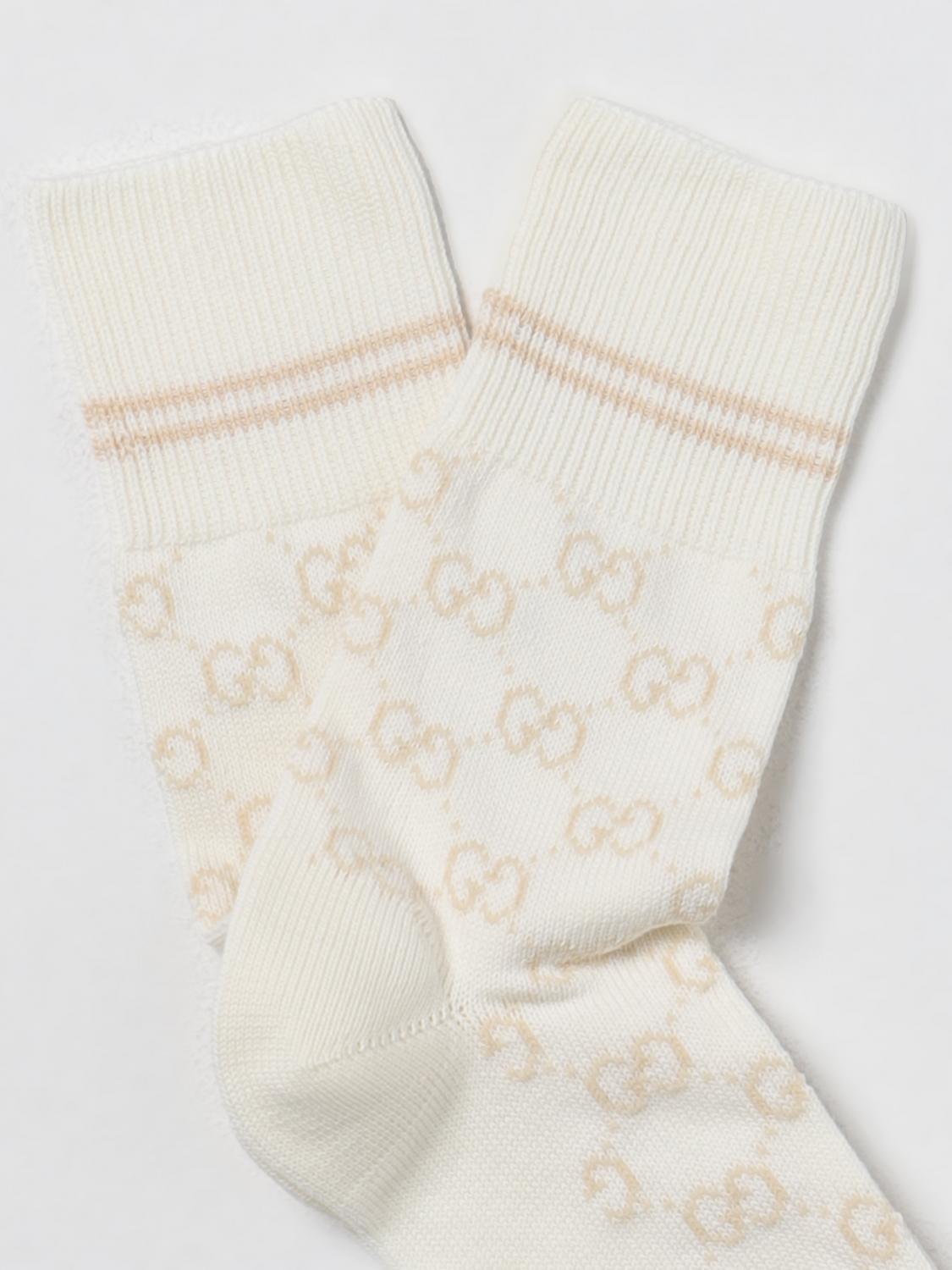 Gucci Socks Men Yellow Cream GUCCI