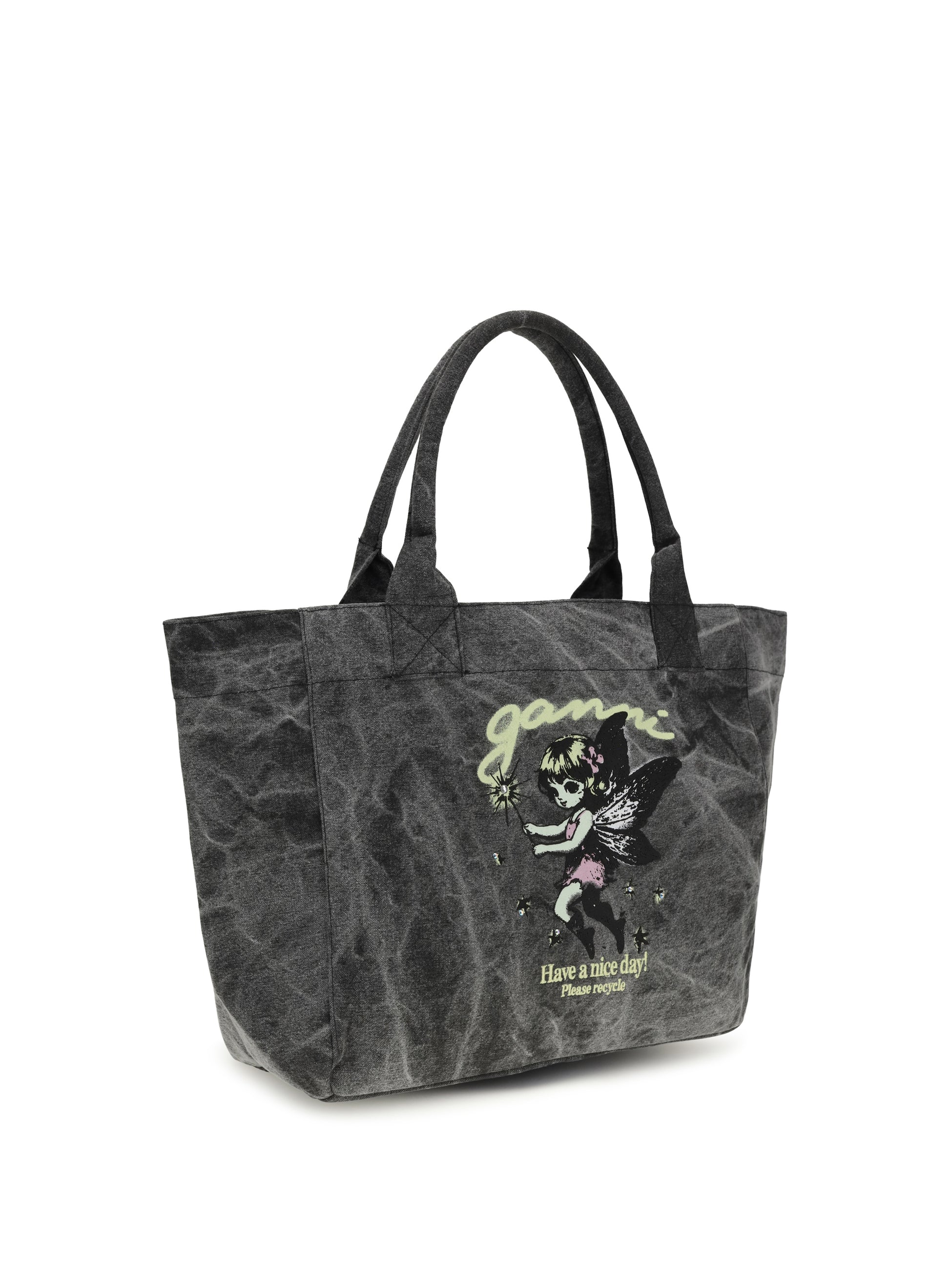 Ganni Women Fairy Medium Tote Bag GANNI
