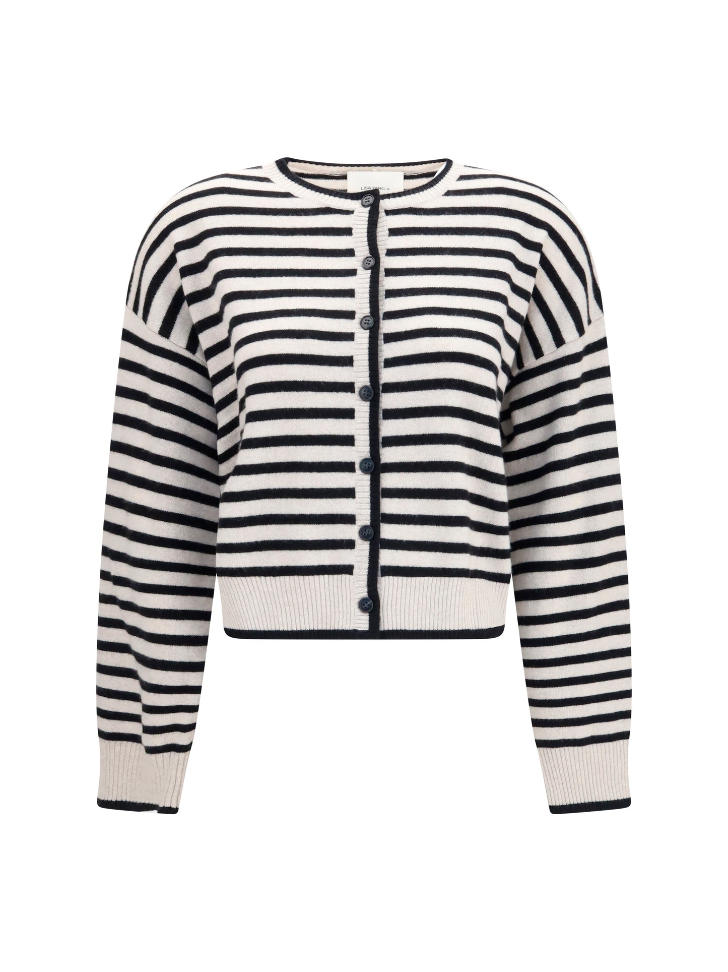 Lisa Yang Women Marit Striped Cardigan LISA YANG