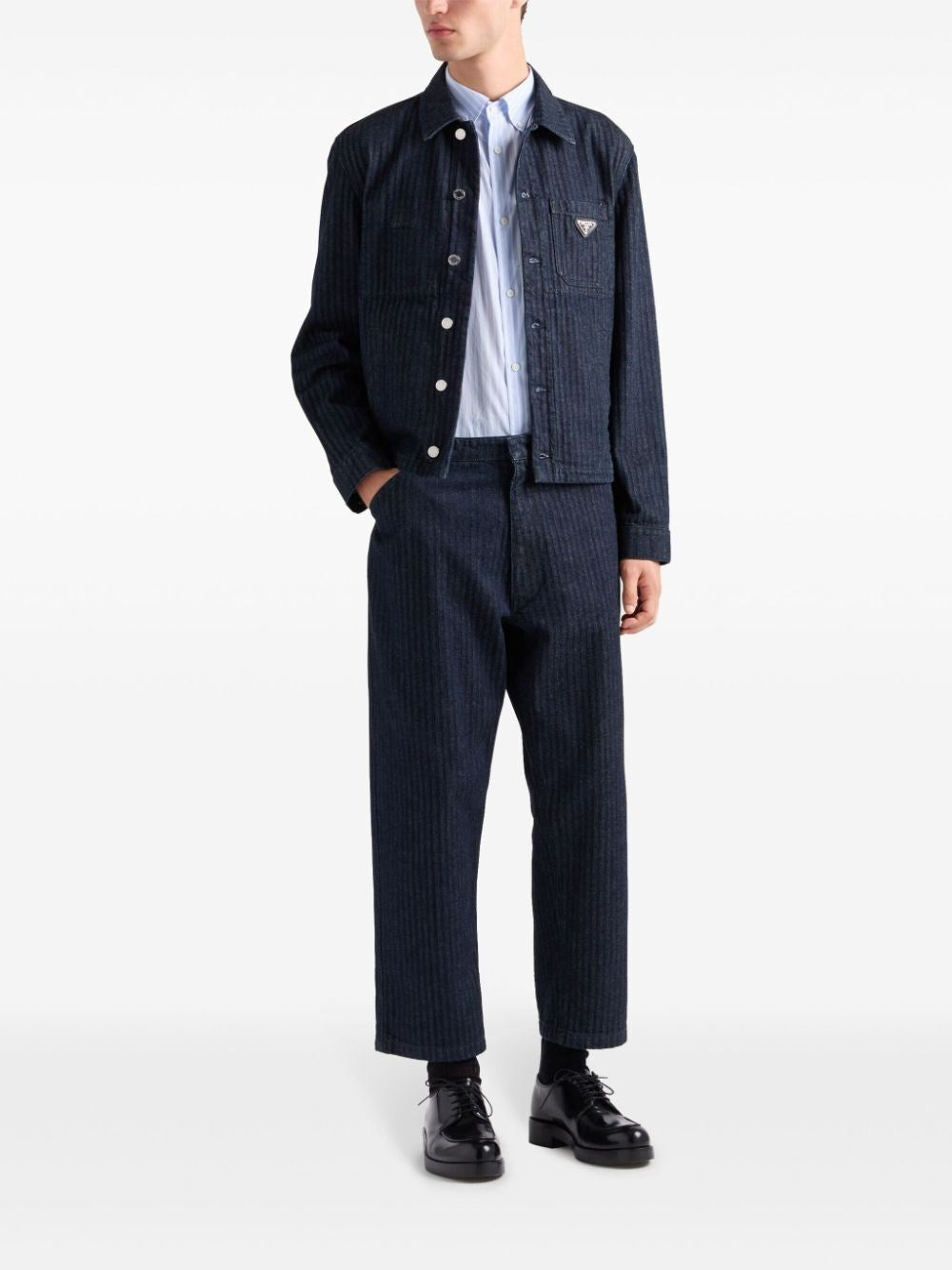 Prada Men Striped Shirt PRADA