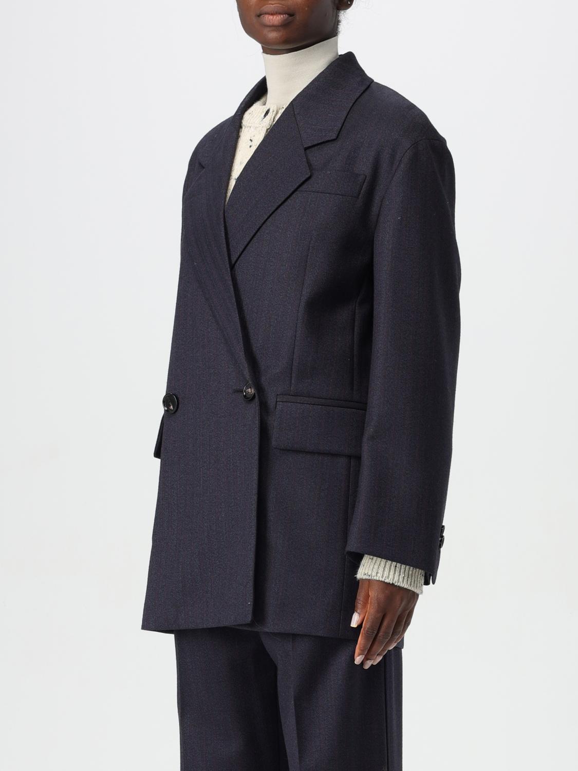 Bottega Veneta Jacket Woman Blue BOTTEGA VENETA
