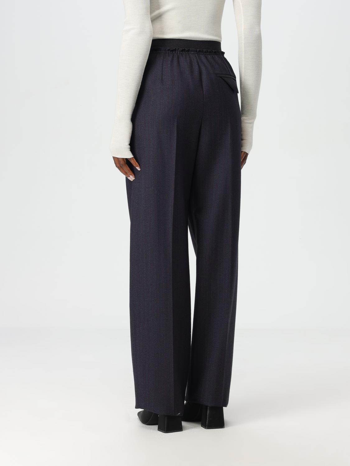 Bottega Veneta Pants Woman Blue BOTTEGA VENETA