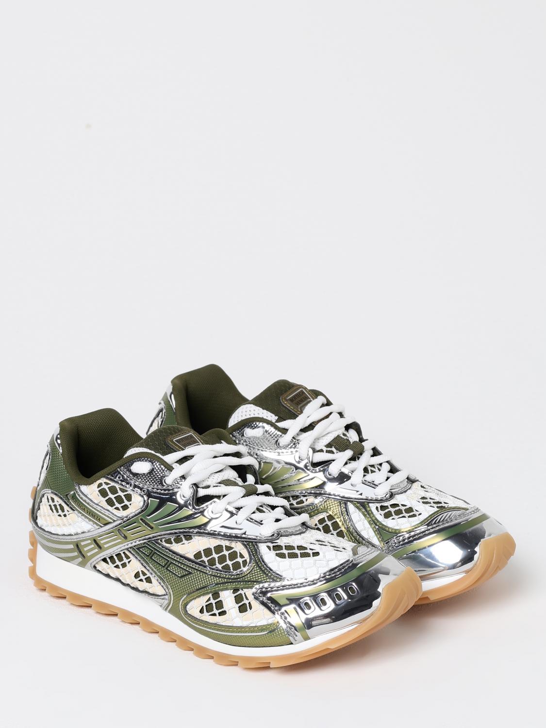 Bottega Veneta Sneakers Woman Green BOTTEGA VENETA