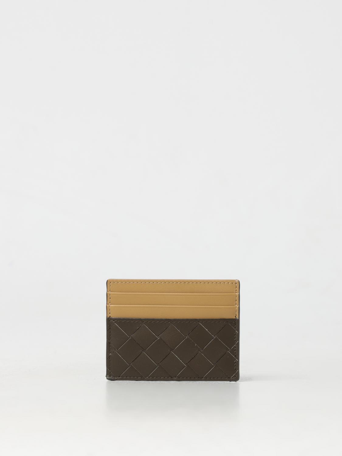 Bottega Veneta Wallet Men Kaki BOTTEGA VENETA