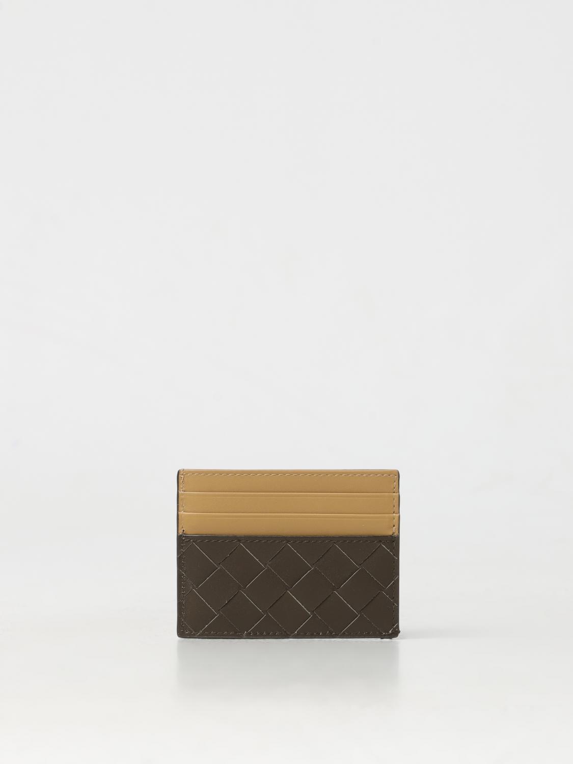 Bottega Veneta Wallet Men Kaki BOTTEGA VENETA