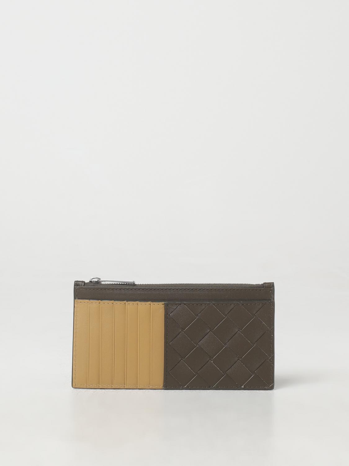 Bottega Veneta Wallet Men Kaki BOTTEGA VENETA