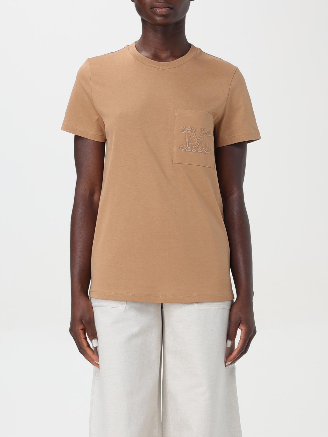 Max Mara T-Shirt Woman Camel MAX MARA