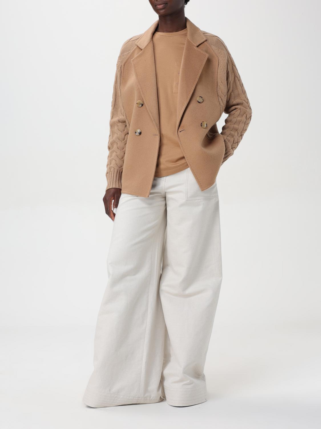 Max Mara T-Shirt Woman Camel MAX MARA