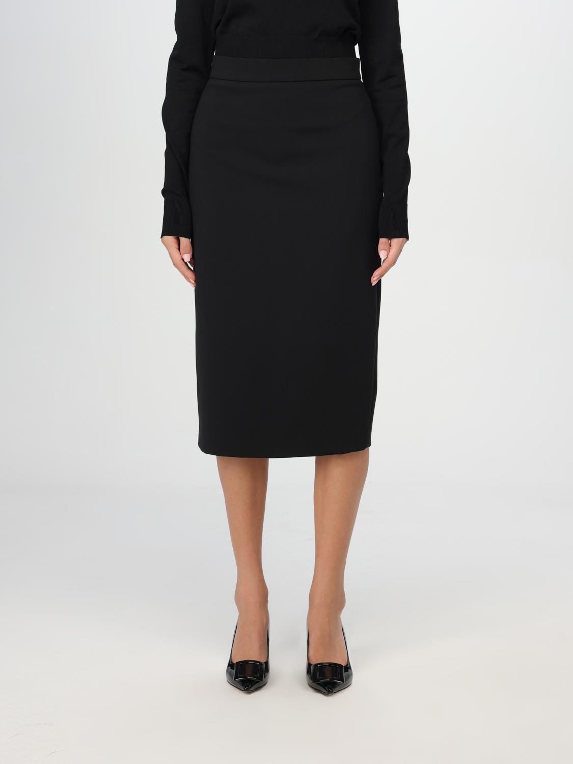 Max Mara Skirt Woman Black MAX MARA