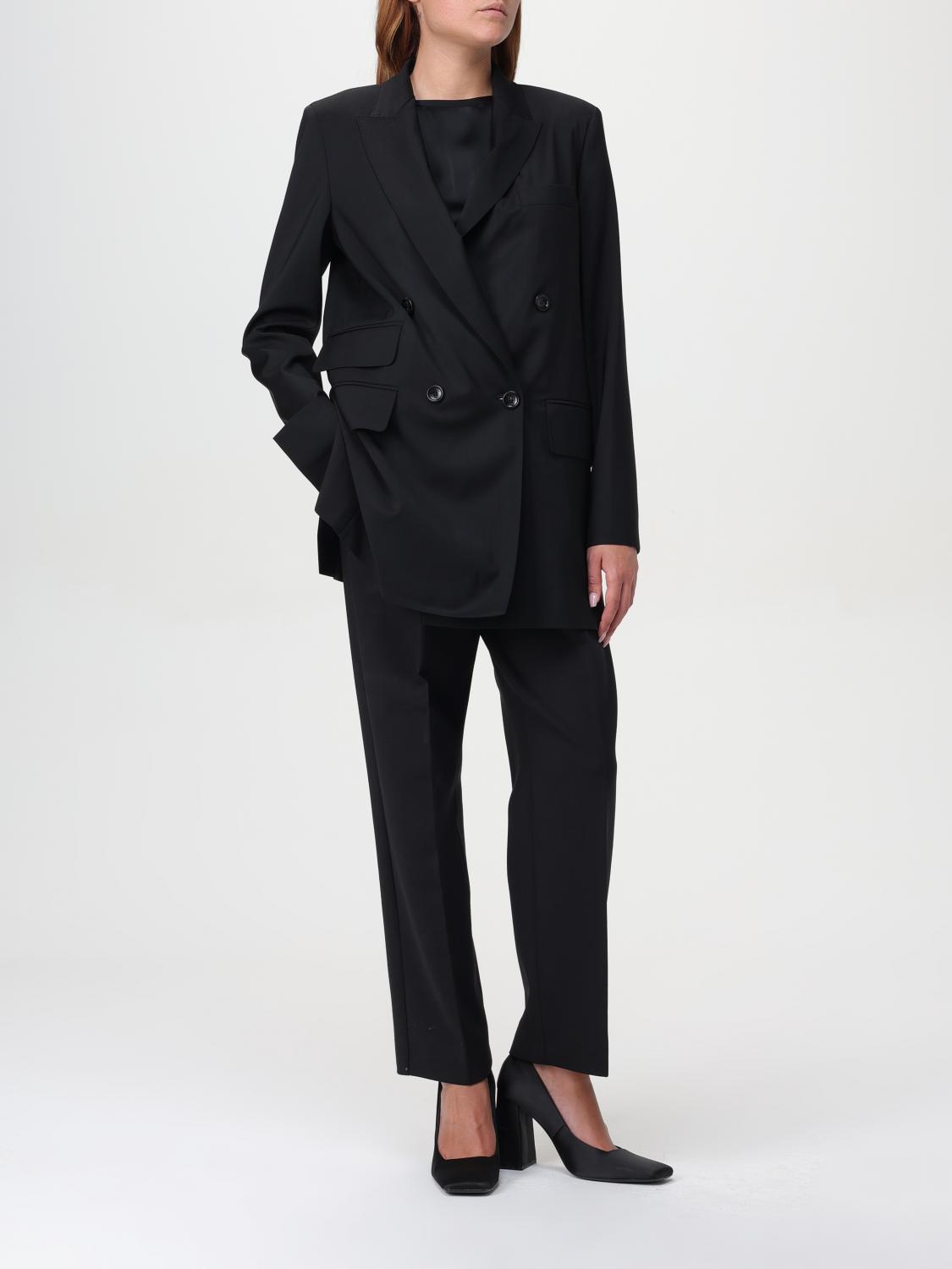 Max Mara Pants Woman Black MAX MARA