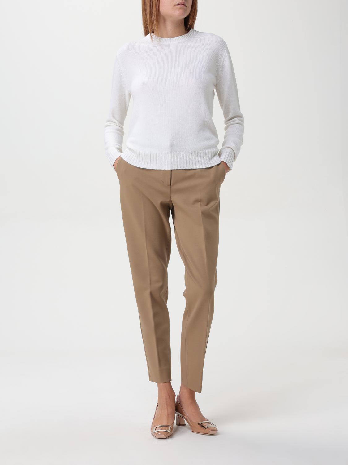 Max Mara Sweater Woman Cream MAX MARA