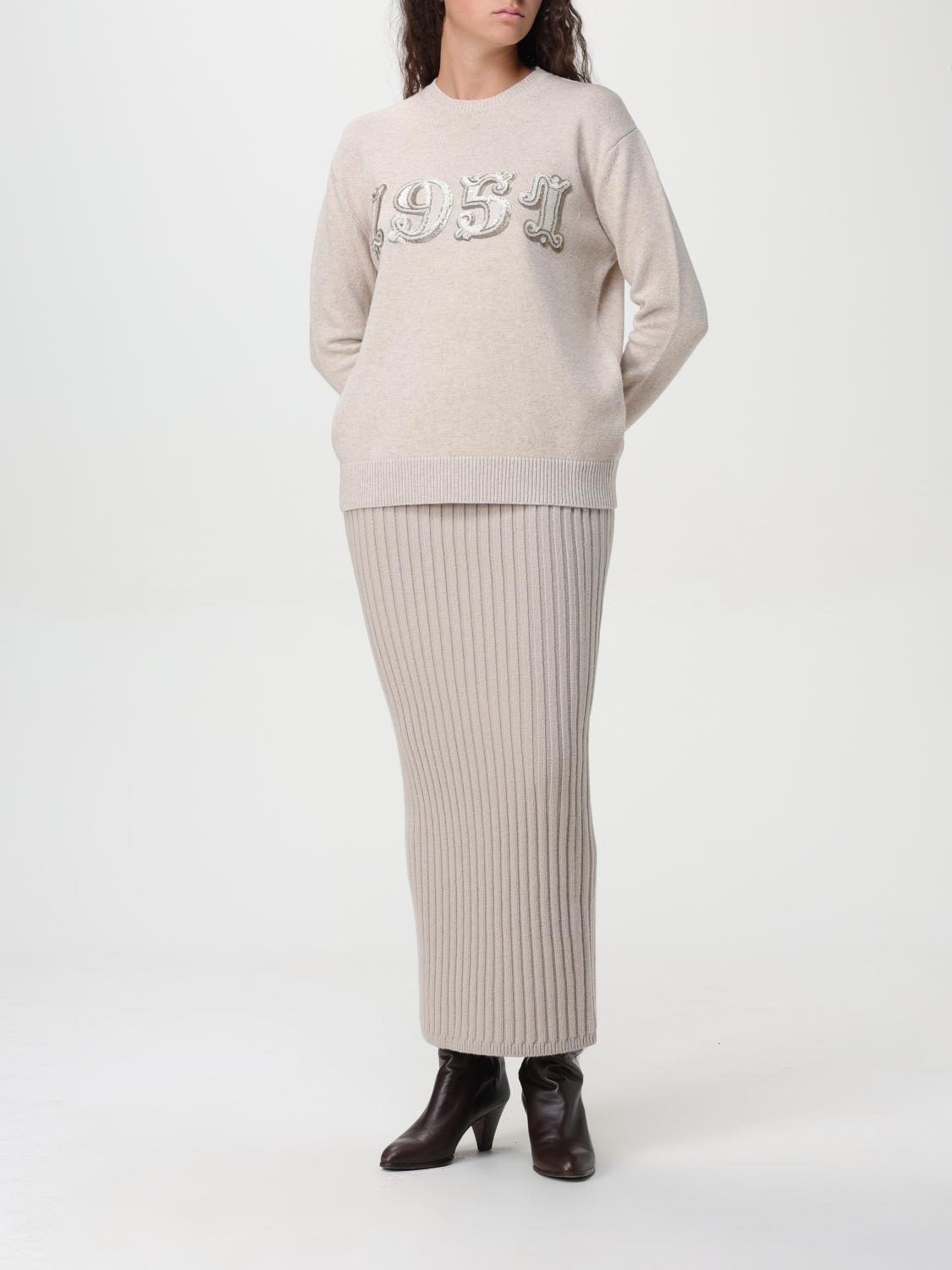 Max Mara Sweater Woman Beige MAX MARA