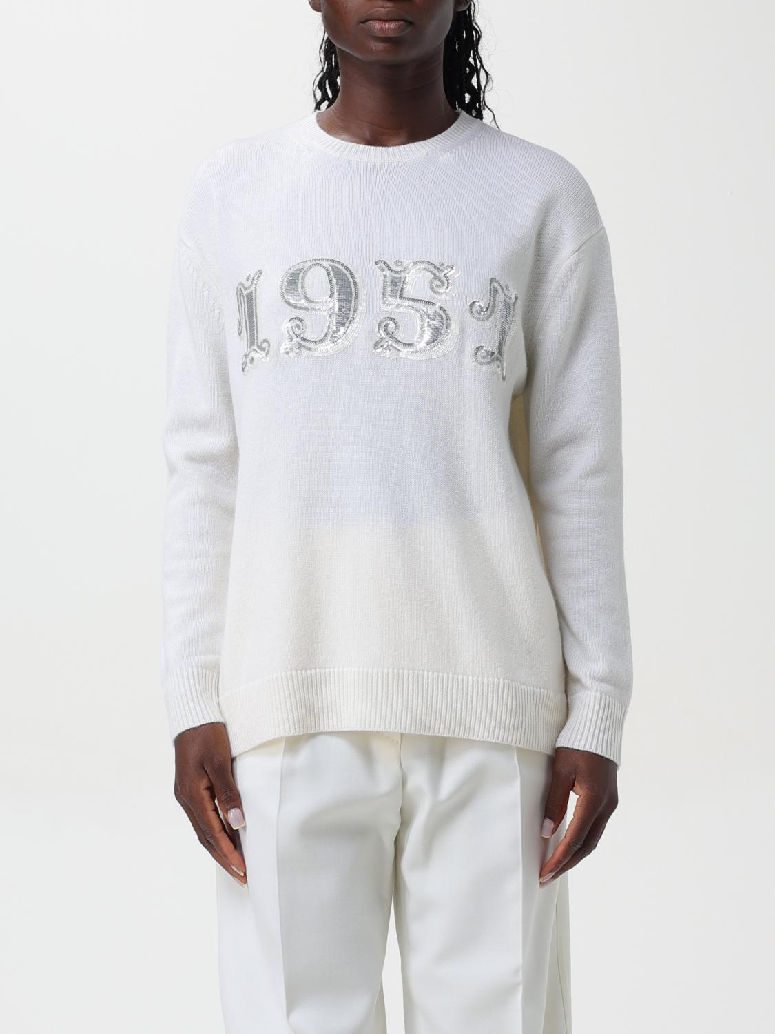 Max Mara Sweater Woman Yellow Cream MAX MARA
