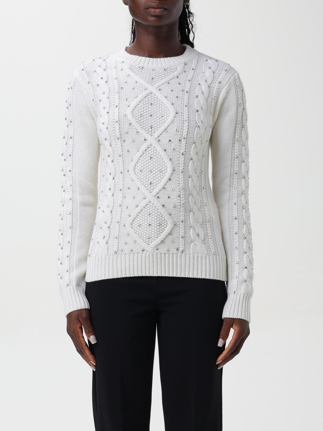 Max Mara Sweater Woman Yellow Cream MAX MARA