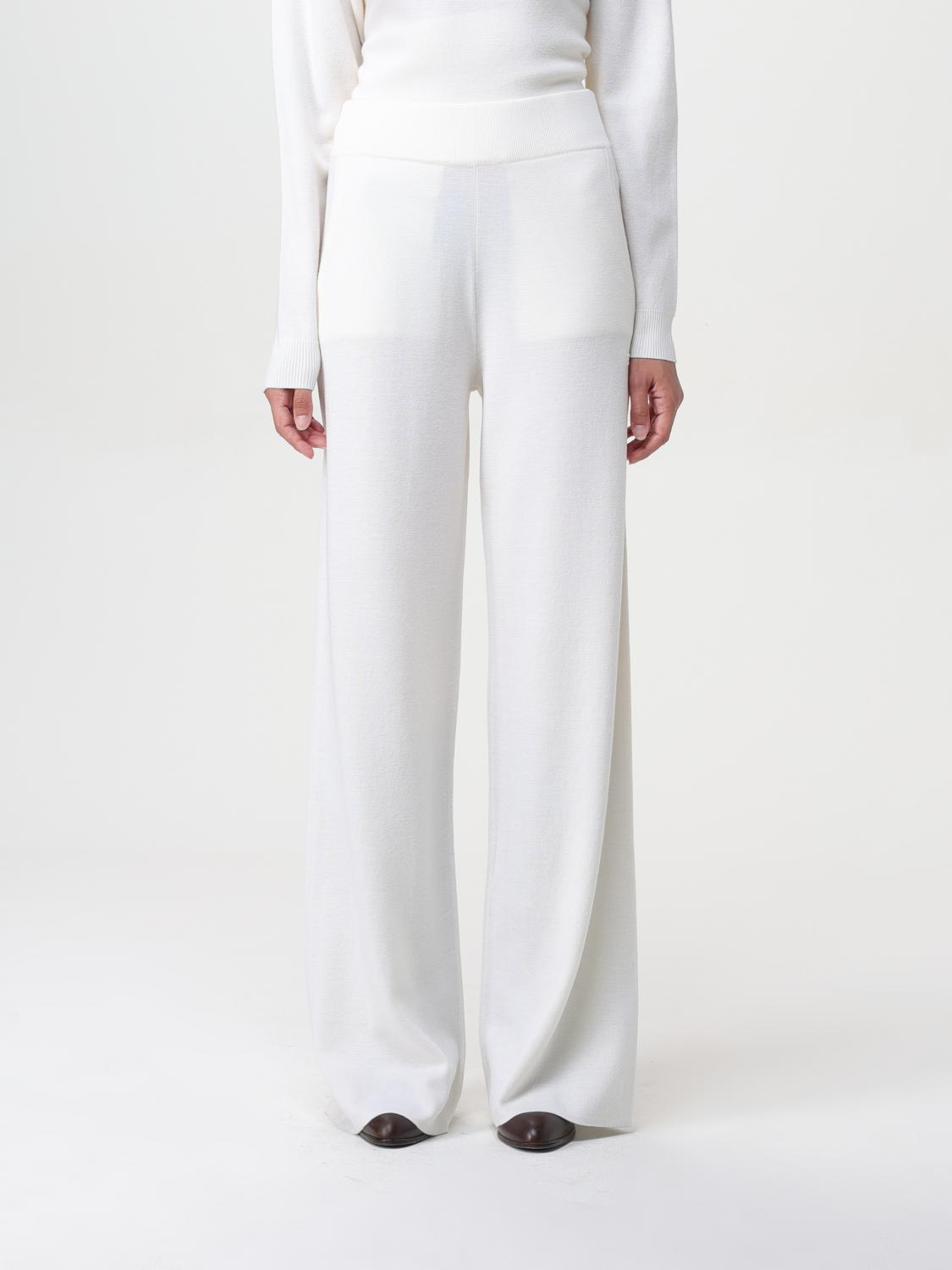 Max Mara Pants Woman White MAX MARA