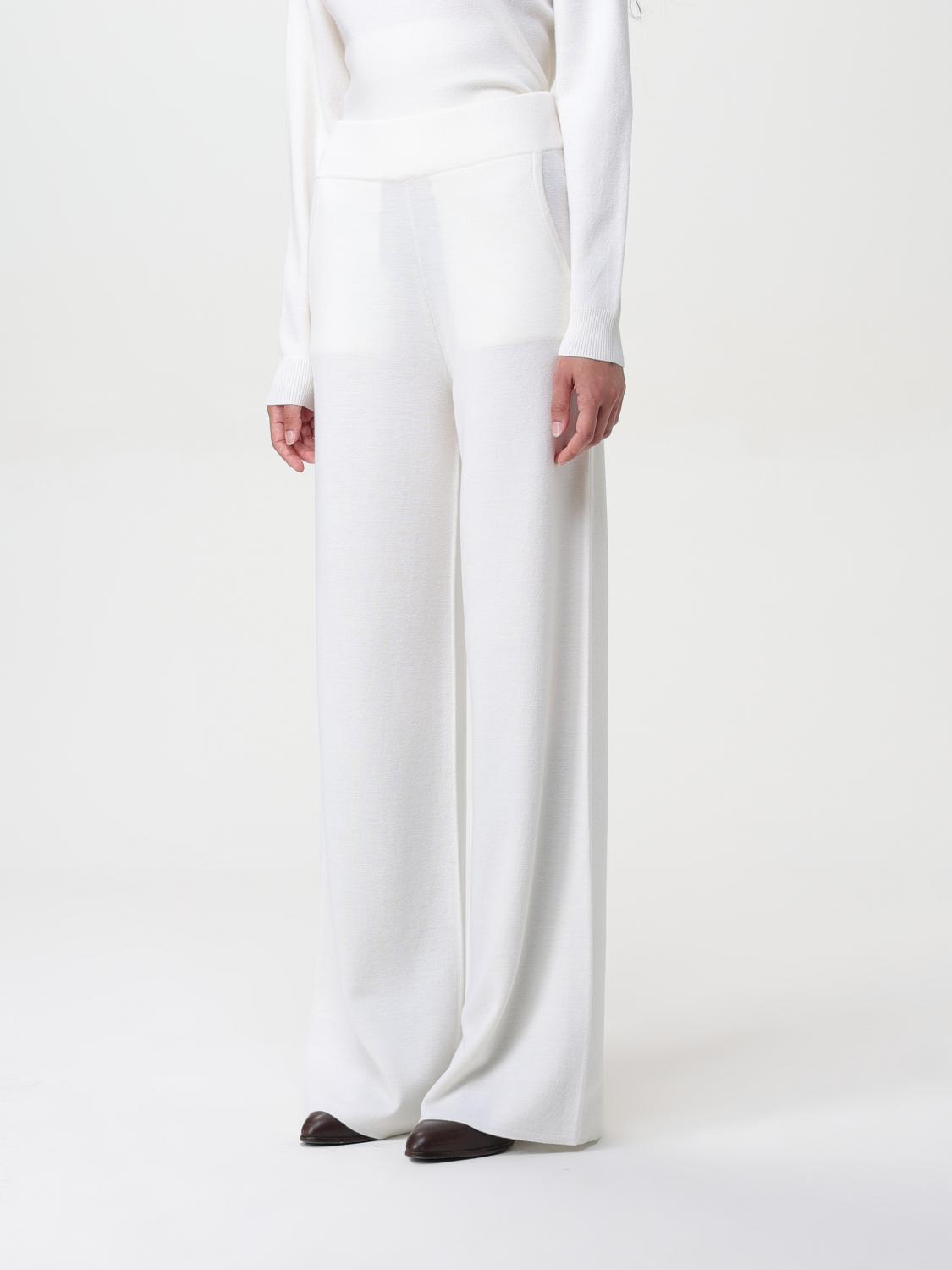 Max Mara Pants Woman White MAX MARA