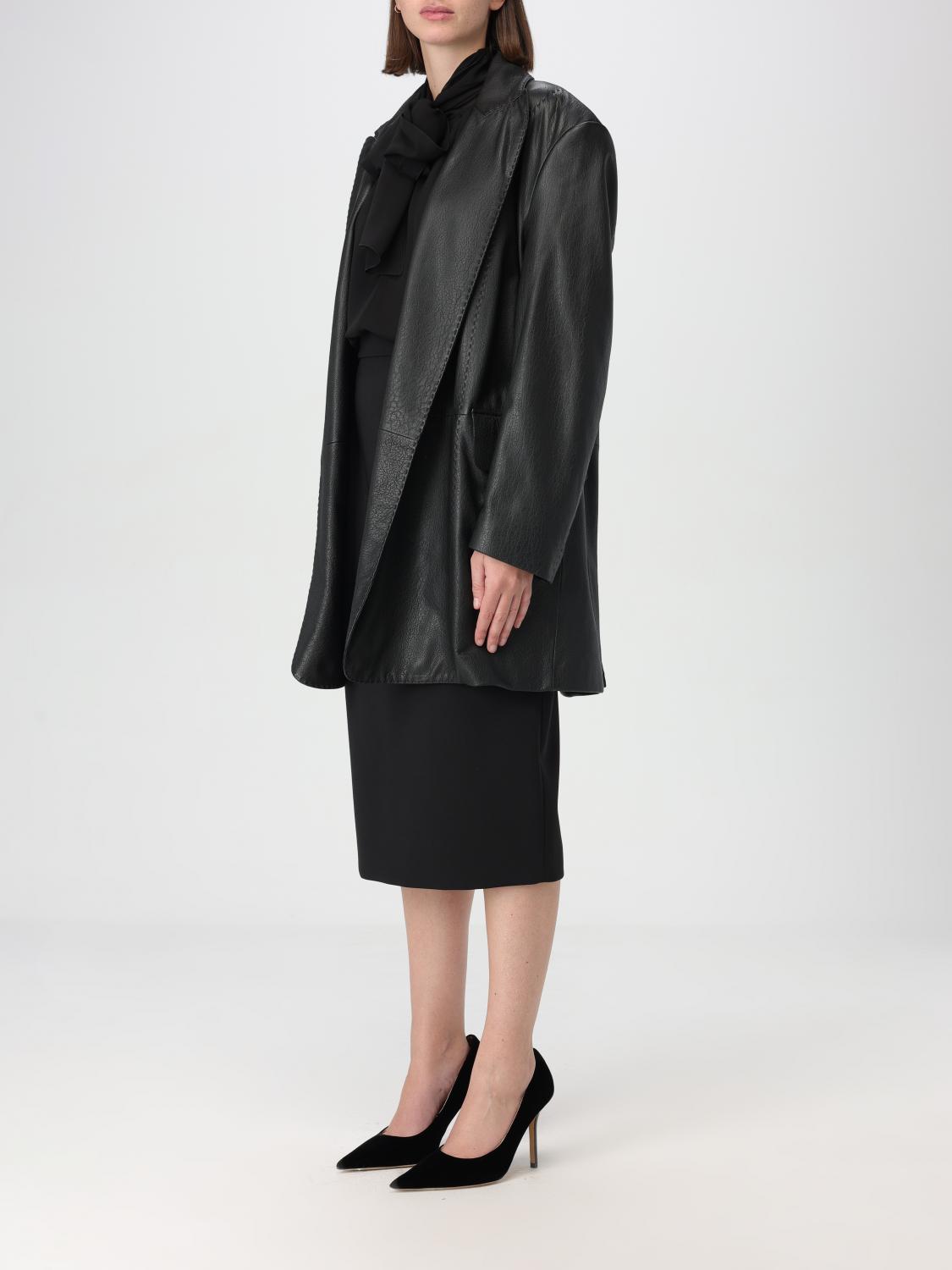 Max Mara Jacket Woman Black MAX MARA