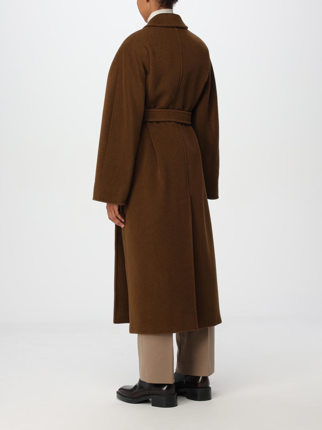Max Mara Coat Woman Leather MAX MARA