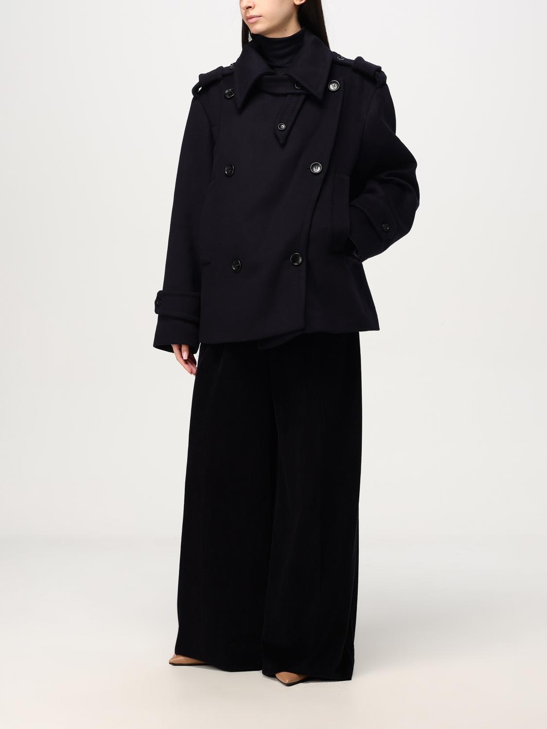 Max Mara Coat Woman Blue MAX MARA