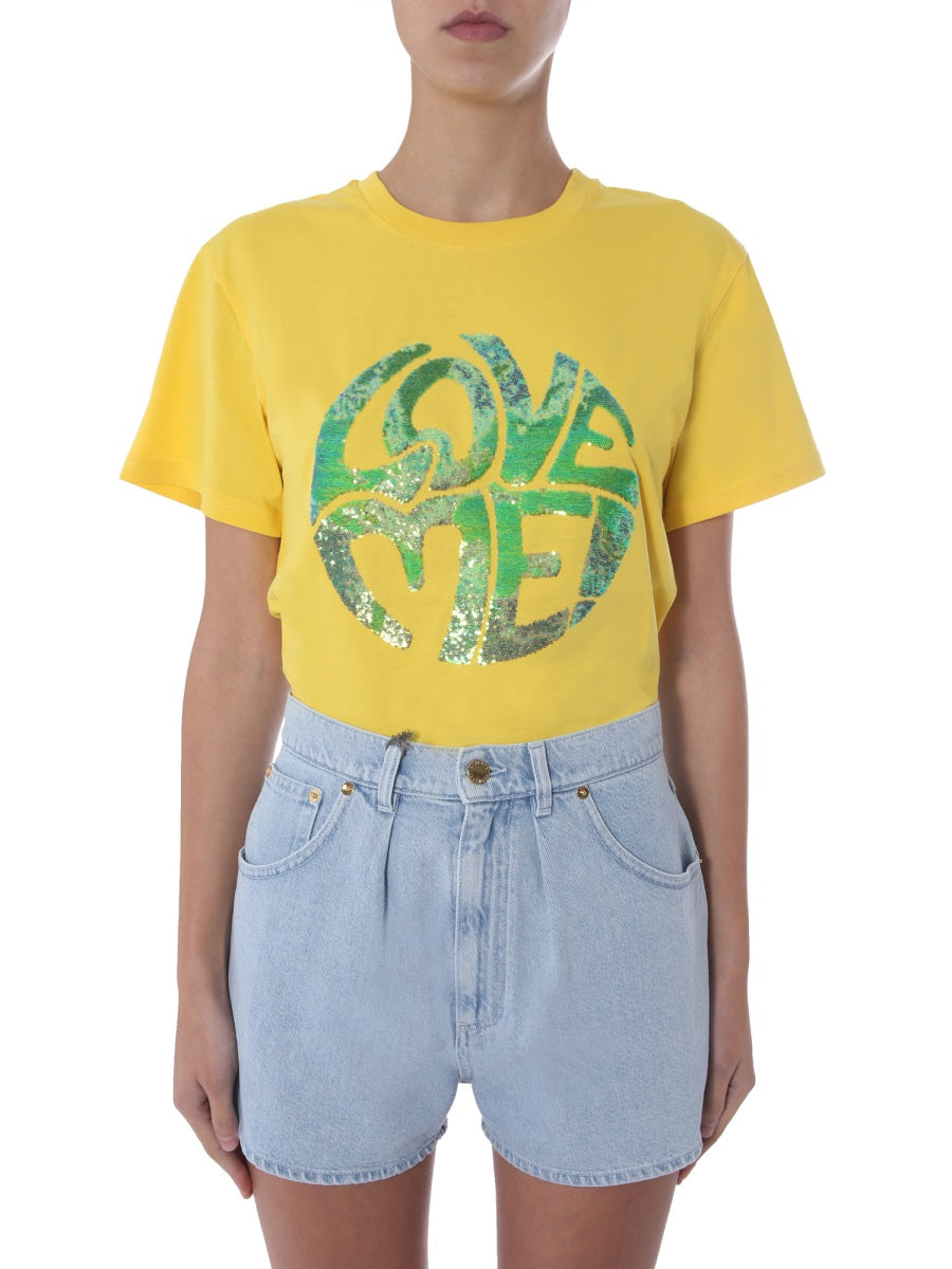 Alberta Ferretti Women Crew Neck T-Shirt ALBERTA FERRETTI