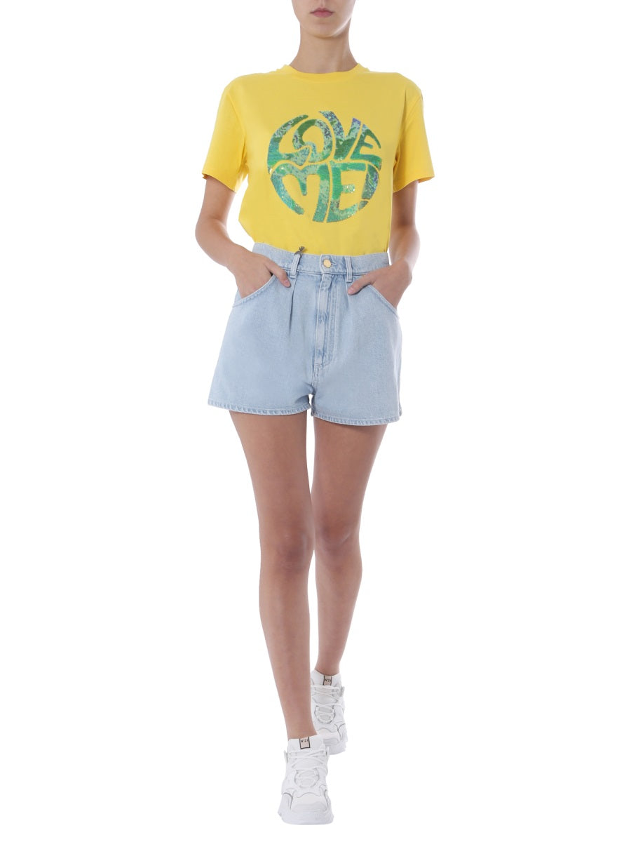 Alberta Ferretti Women Crew Neck T-Shirt ALBERTA FERRETTI