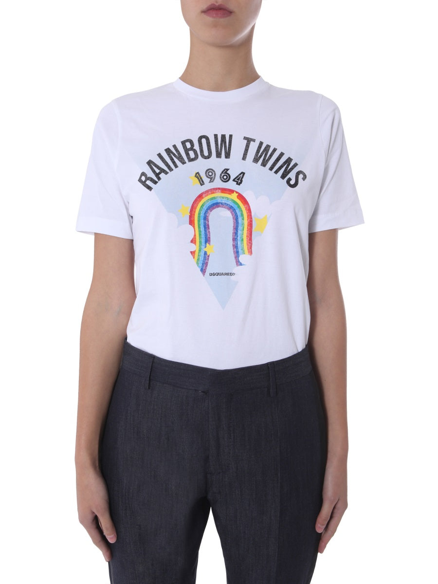 Dsquared Women Round Neck T-Shirt DSQUARED2