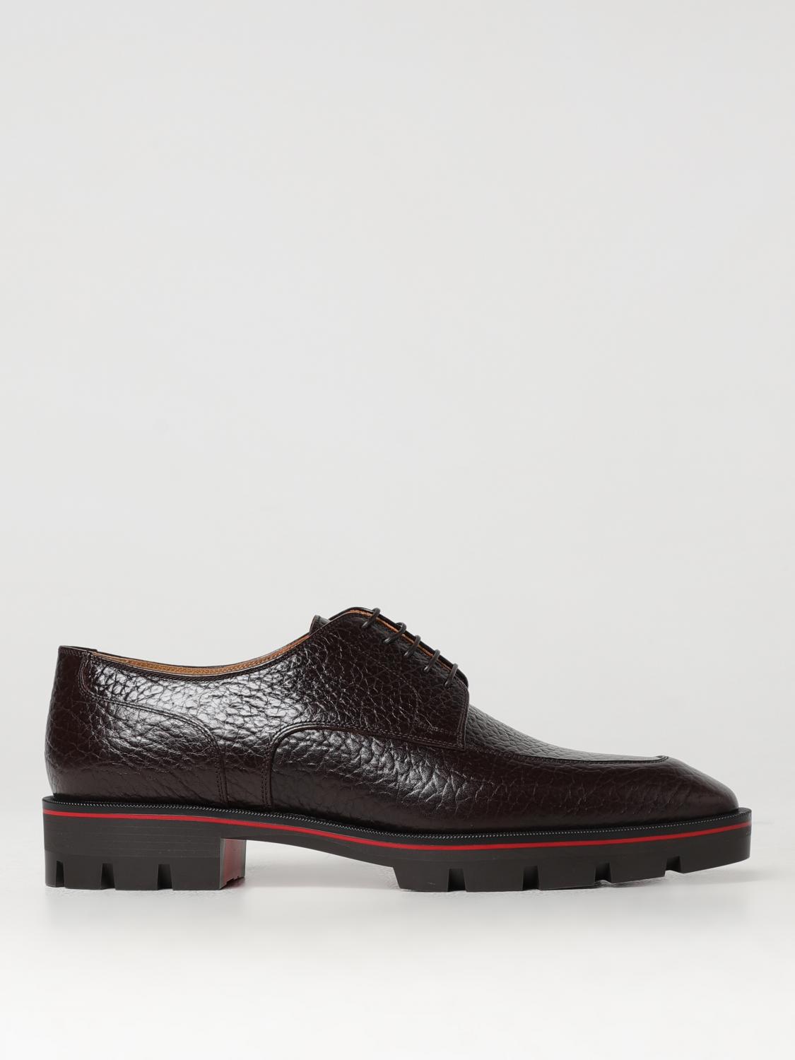 Christian Louboutin Brogue Shoes Men Dark CHRISTIAN LOUBOUTIN
