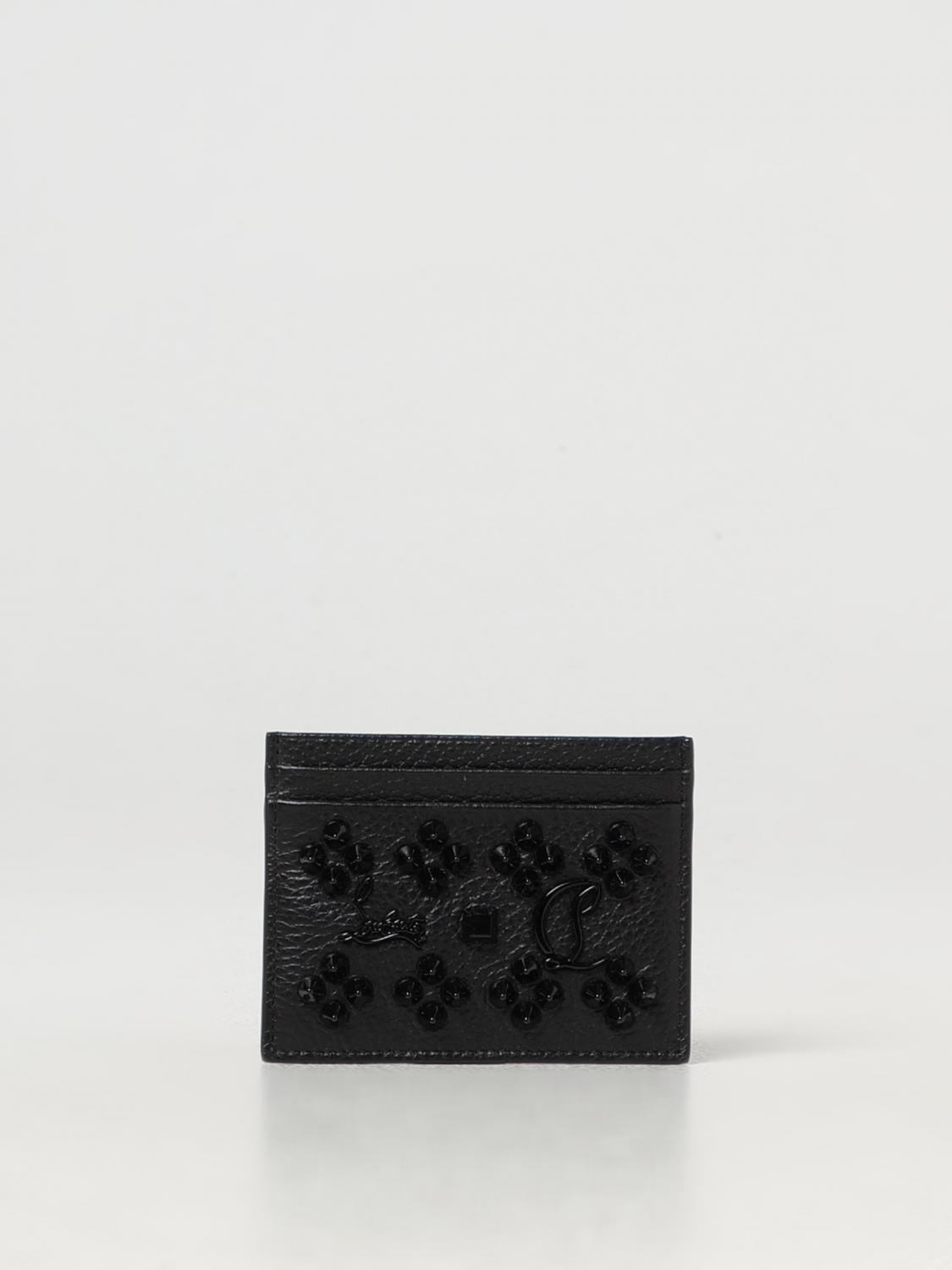 Christian Louboutin Wallet Woman Black CHRISTIAN LOUBOUTIN