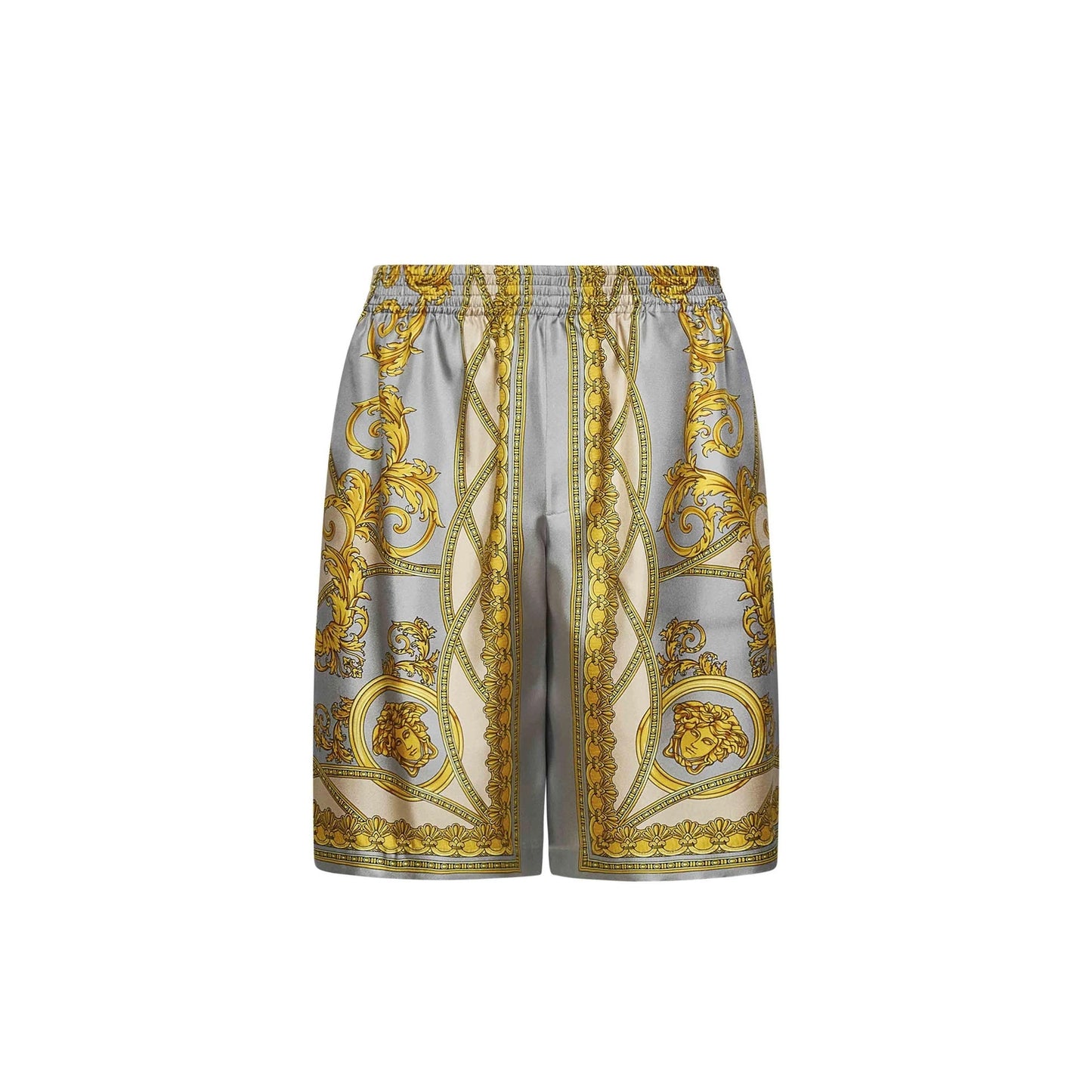Versace La Coupe Des Dieux Silk Shorts Men VERSACE