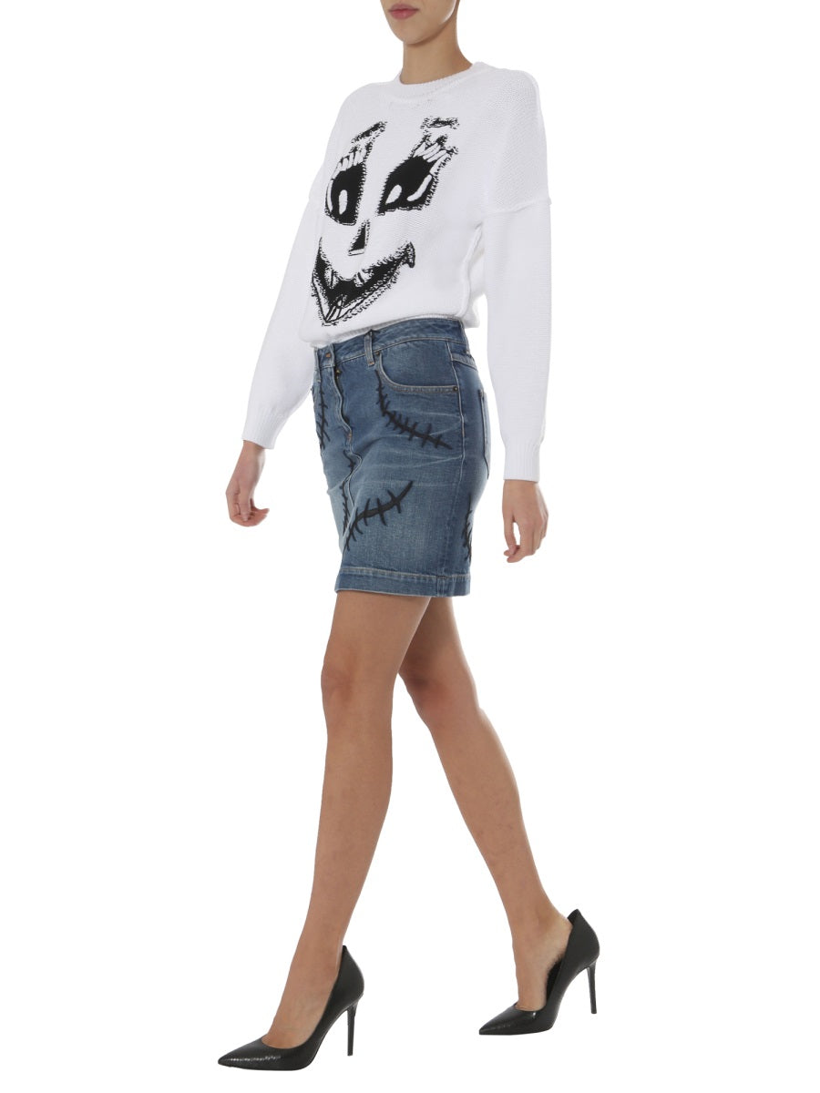 Moschino Women Crew Neck Sweater MOSCHINO