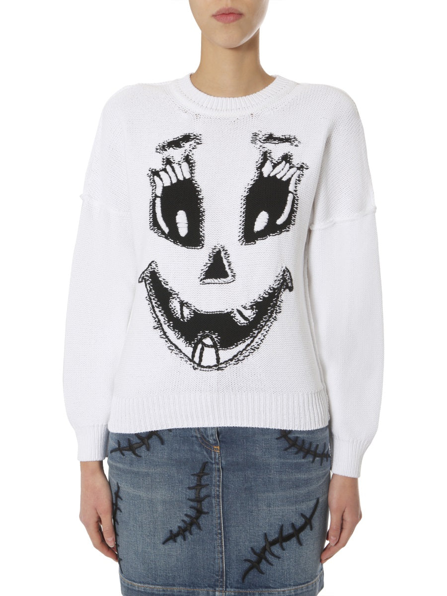 Moschino Women Crew Neck Sweater MOSCHINO