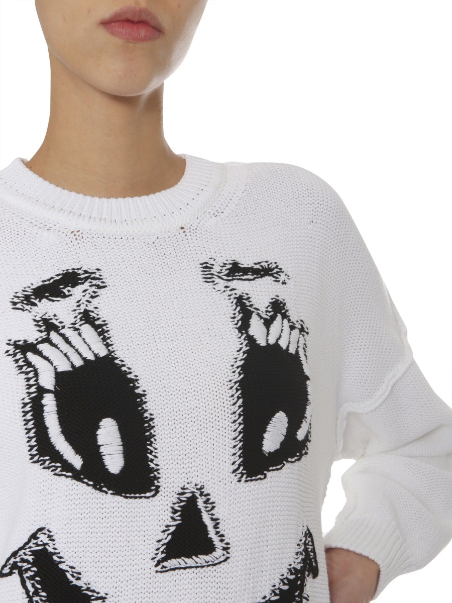 Moschino Women Crew Neck Sweater MOSCHINO