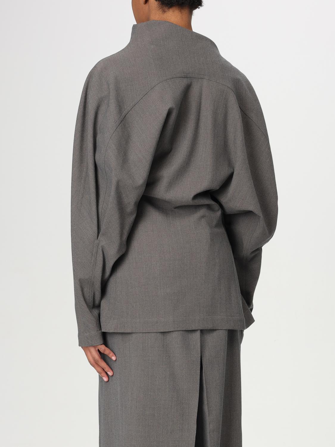 Bottega Veneta Top Woman Grey BOTTEGA VENETA