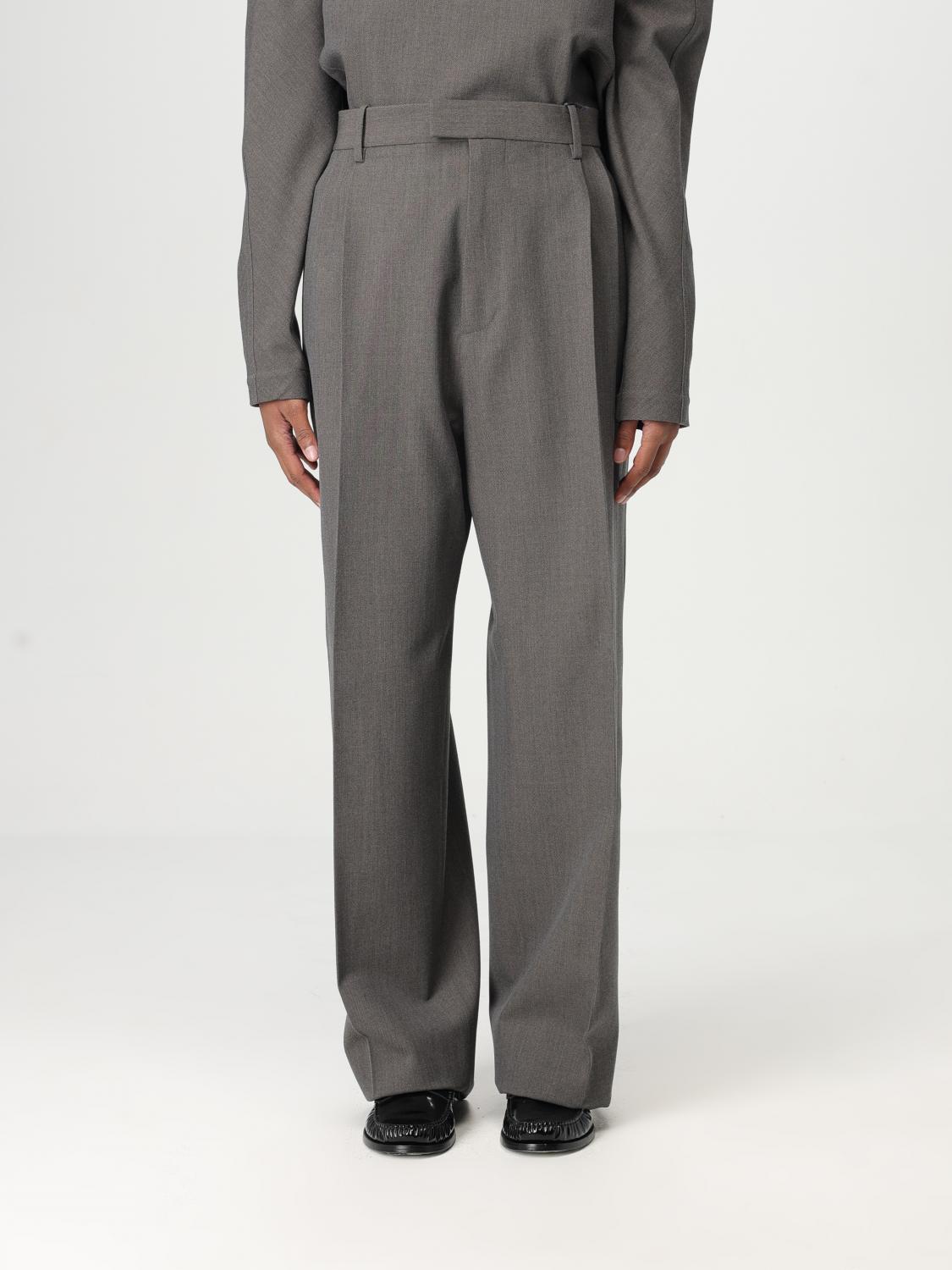 Bottega Veneta Pants Woman Grey BOTTEGA VENETA