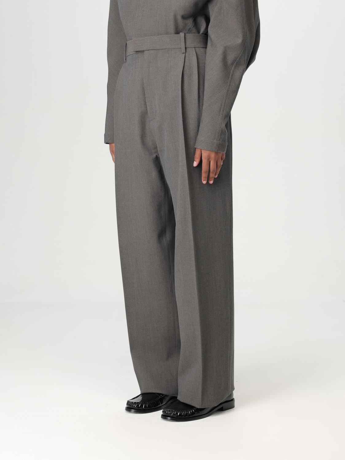 Bottega Veneta Pants Woman Grey BOTTEGA VENETA