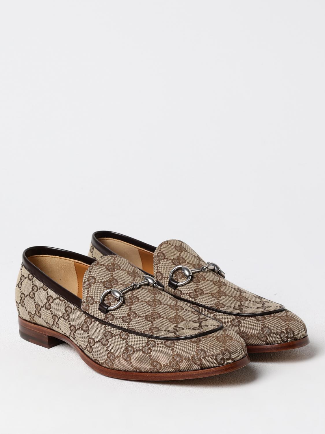 Gucci Loafers Men Beige GUCCI